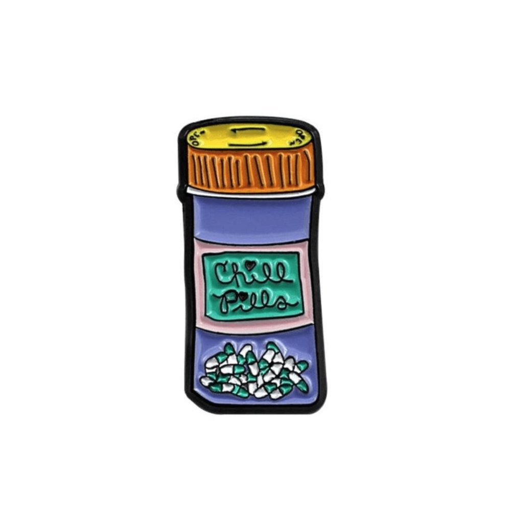 Chill Pills Enamel Pin